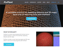 Tablet Screenshot of pixplant.com
